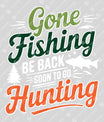 Lucky Fishing Shirt Ready-to-Press DTF Transfer