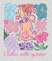Chillin' with My Peeps Easter Bunny Ready-to-Press DTF Transfer