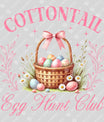 Cottontail Egg Hunt Club Easter Ready-to-Press DTF Transfer