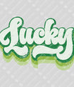 Retro Lucky St. Patrick’s Day Ready-to-Press DTF Transfer