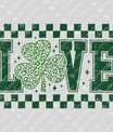 Leopard Shamrock Love St. Patrick’s Day Ready-to-Press DTF Transfer
