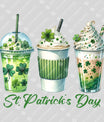 Shamrock Drinks St. Patrick’s Day Ready-to-Press DTF Transfer