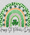 Rainbow Clover St. Patrick’s Day Ready-to-Press DTF Transfer