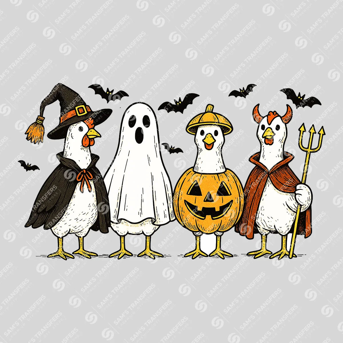 Halloween DTF Transfer - SKU: FRK03104