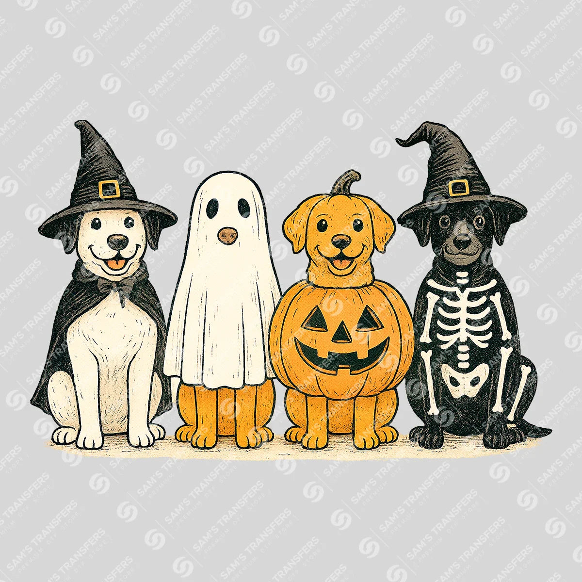 Halloween DTF Transfer - SKU: FRK03112