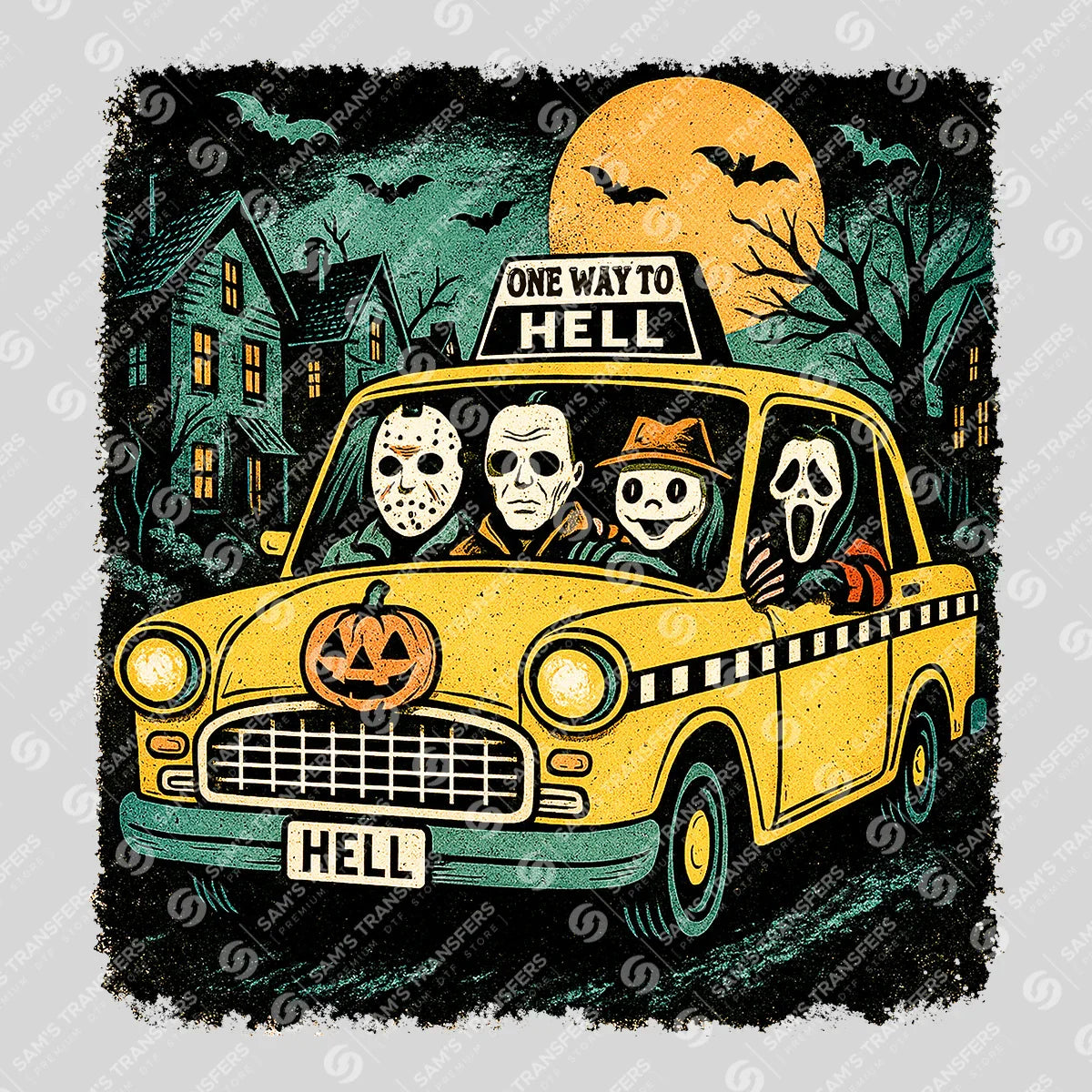 Halloween DTF Transfer - SKU: FRK03113