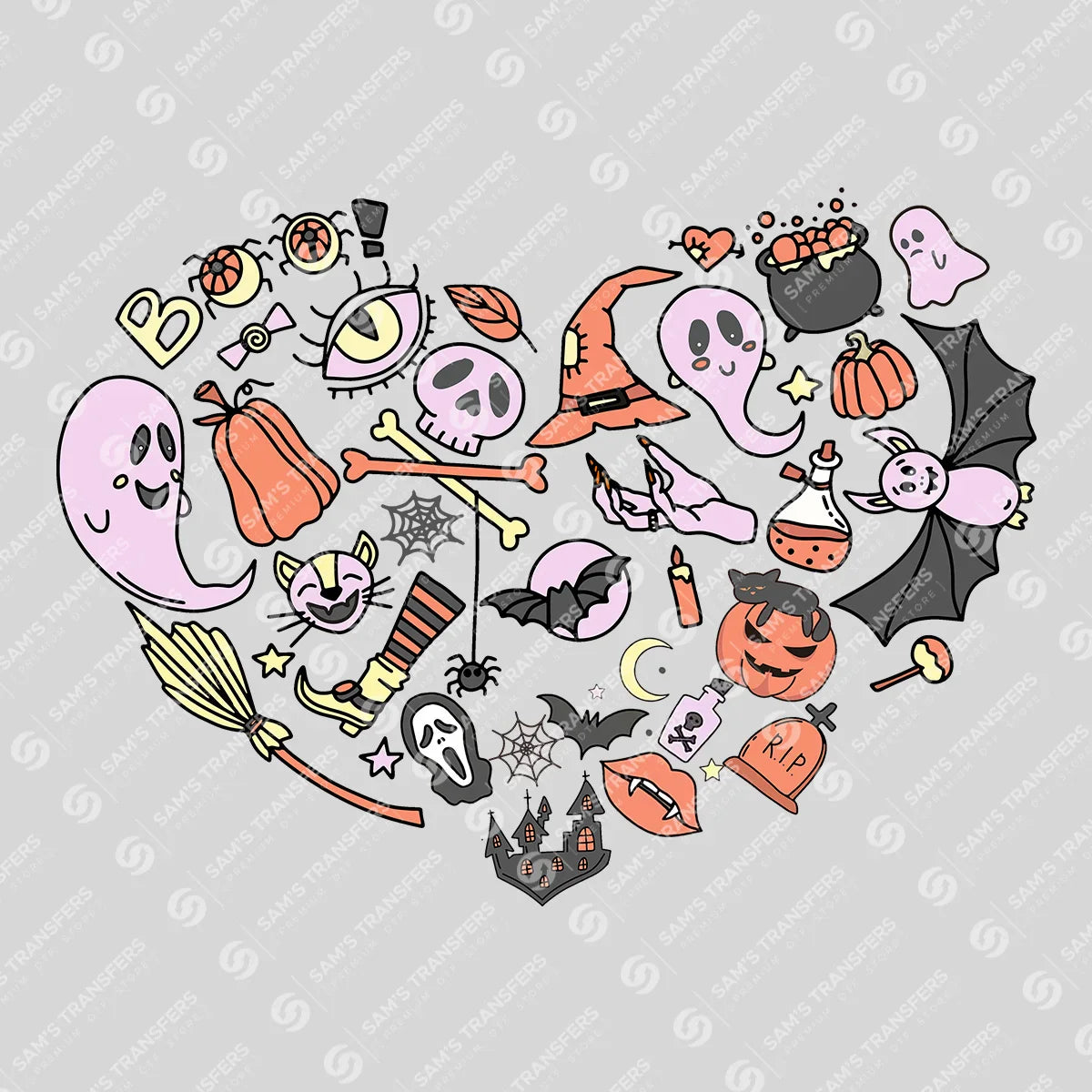 Halloween DTF Transfer - SKU: FRK03137