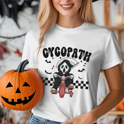 Sweatshirt featuring a Christmas-themed DTF transfer.