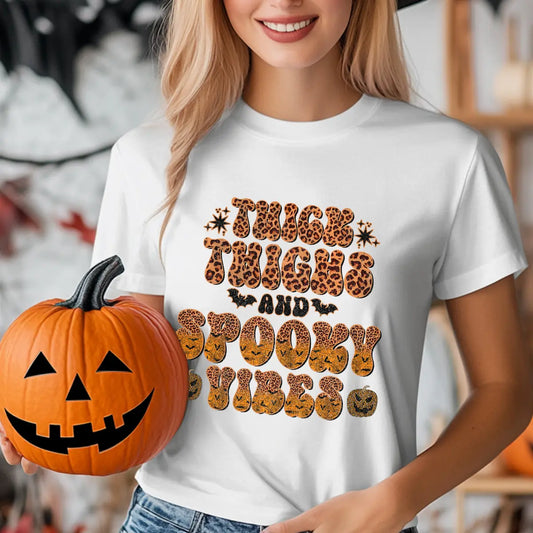 Sweatshirt featuring a Christmas-themed DTF transfer.