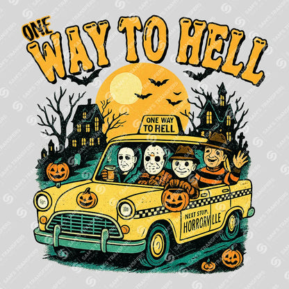 Halloween DTF Transfer - SKU: FRK03213