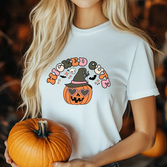 Sweatshirt featuring a Christmas-themed DTF transfer.