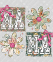 MAMA Patchwork Floral – DTF Transfers Ready to Press