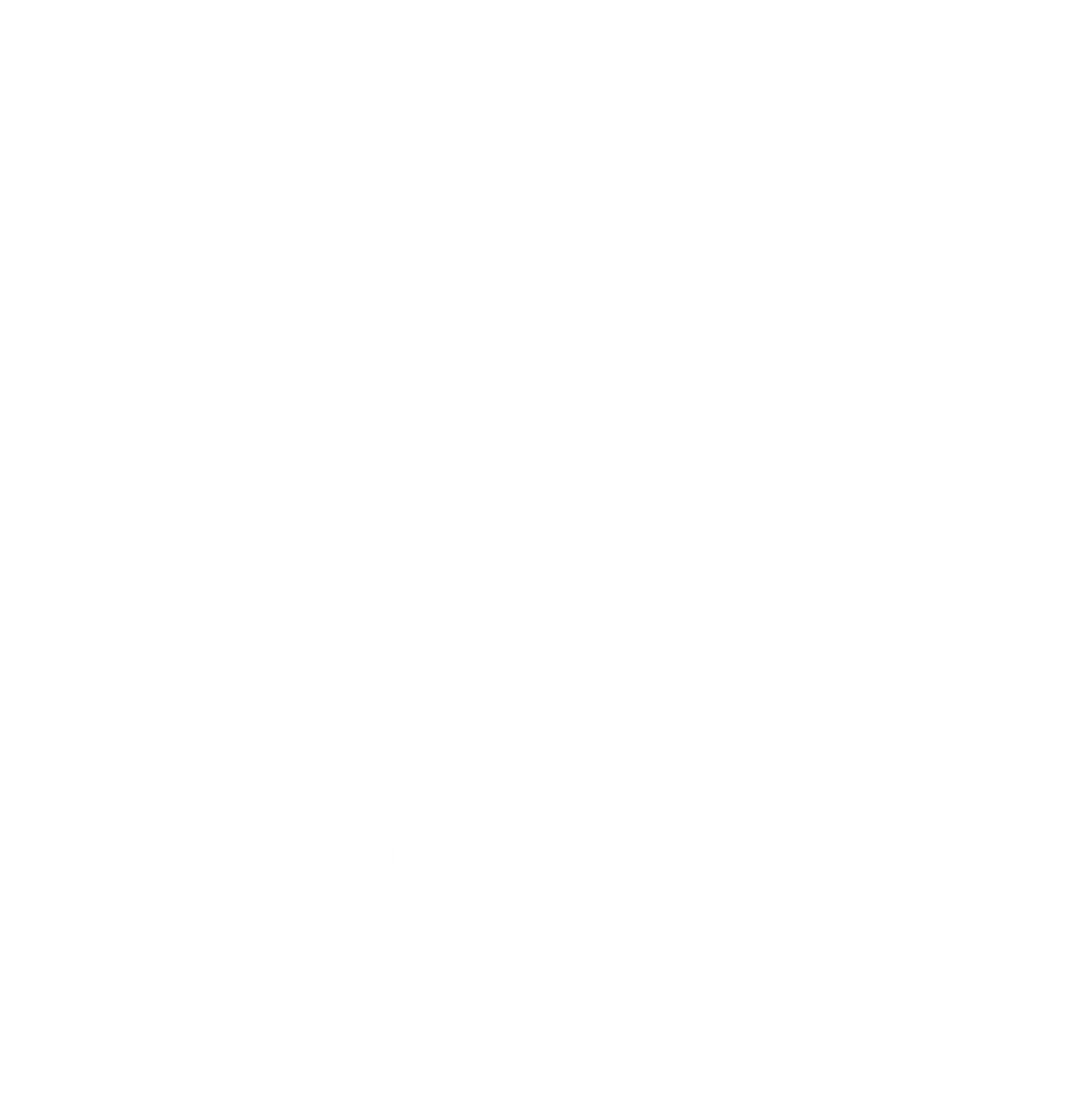 White gothic-style text “Mom Life – Mommin’ Ain’t Easy” on a black background DTF transfer design for bold mom-themed apparel.