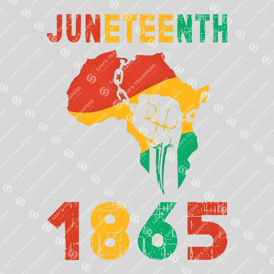 Juneteenth Freedom Day DTF Transfer