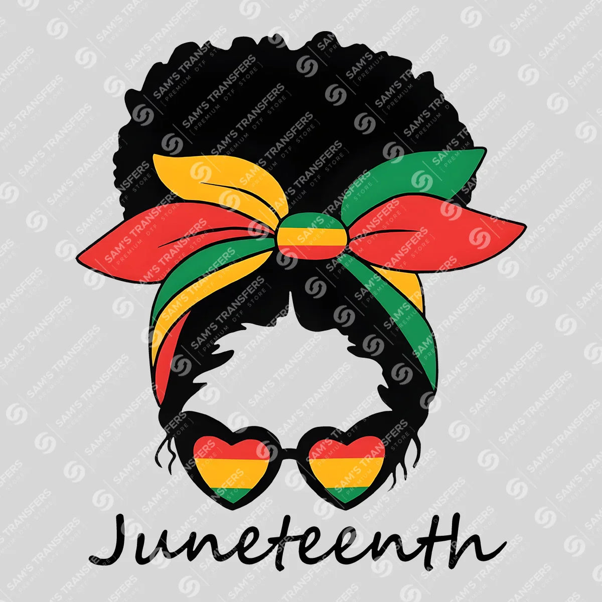 Juneteenth Freedom Day DTF Transfer