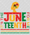 Juneteenth Freedom Day DTF Transfer