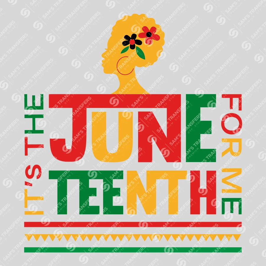 Juneteenth Freedom Day DTF Transfer