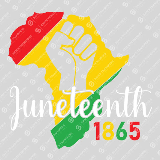 Juneteenth Freedom Day DTF Transfer