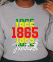 Juneteenth Freedom Day DTF Transfer