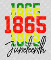 Juneteenth Freedom Day DTF Transfer