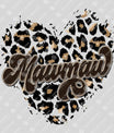 Mawmaw Leopard Heart – Ready-to-Press DTF Transfer