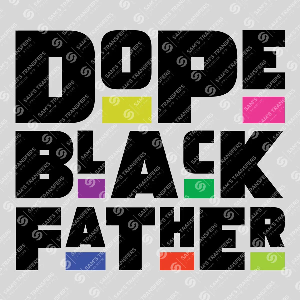 Black History DTF Transfer