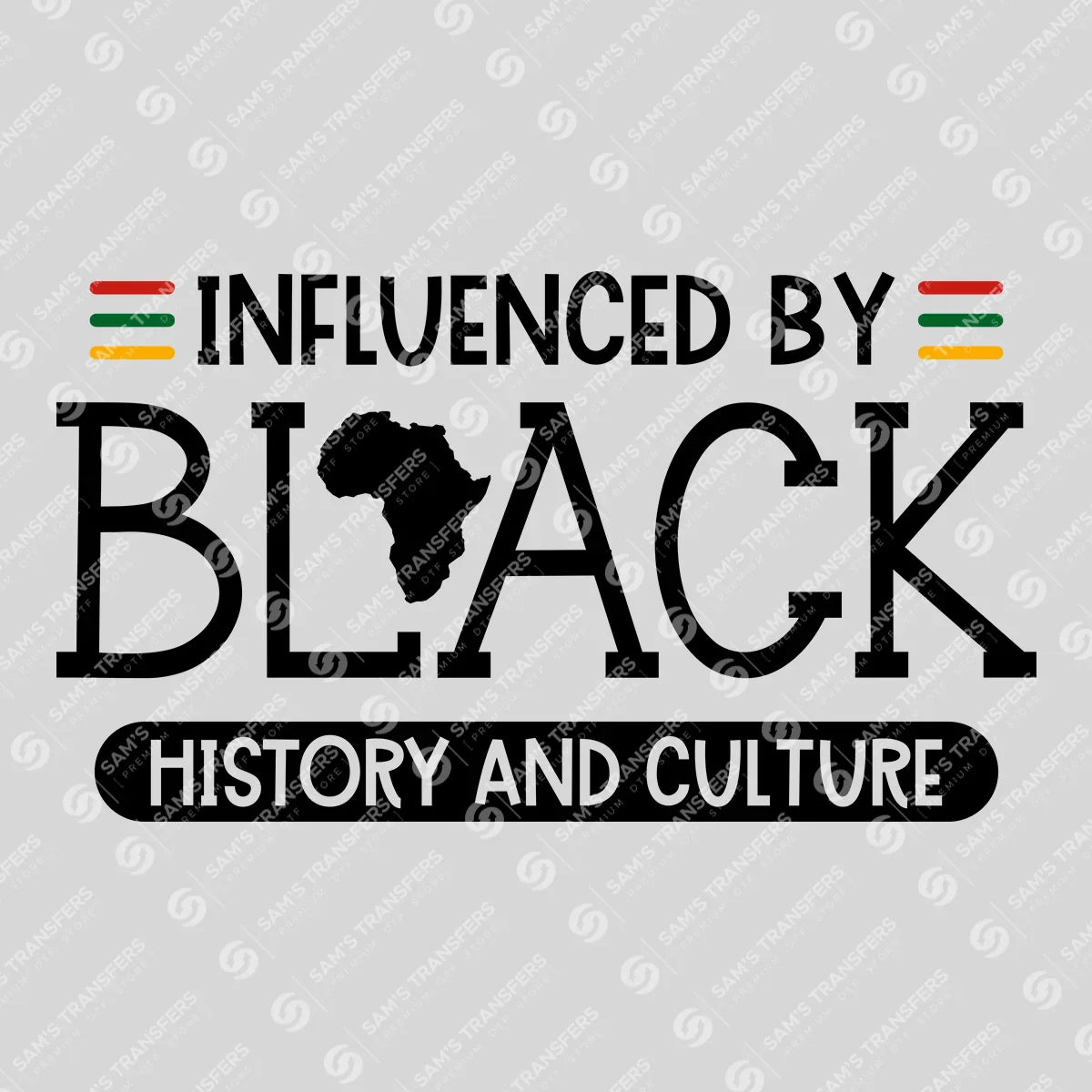 Black History DTF Transfer