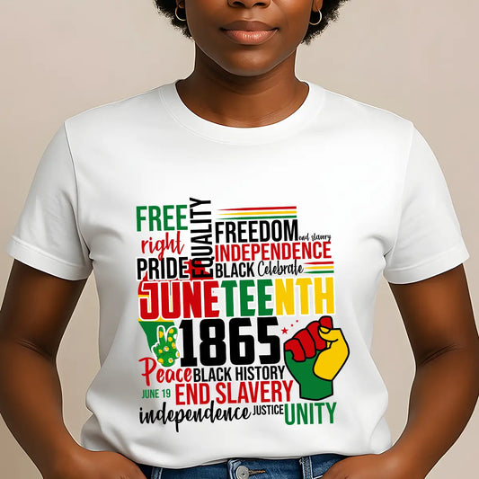 Juneteenth Freedom Day DTF Transfer