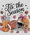 Tis’ the Season – Fall Football & Coffee DTF Transfer
