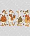Fall Friends Ducks – Cozy Autumn DTF Transfer