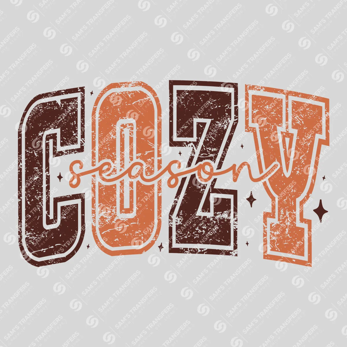 Cozy Season – Retro Fall DTF Transfer