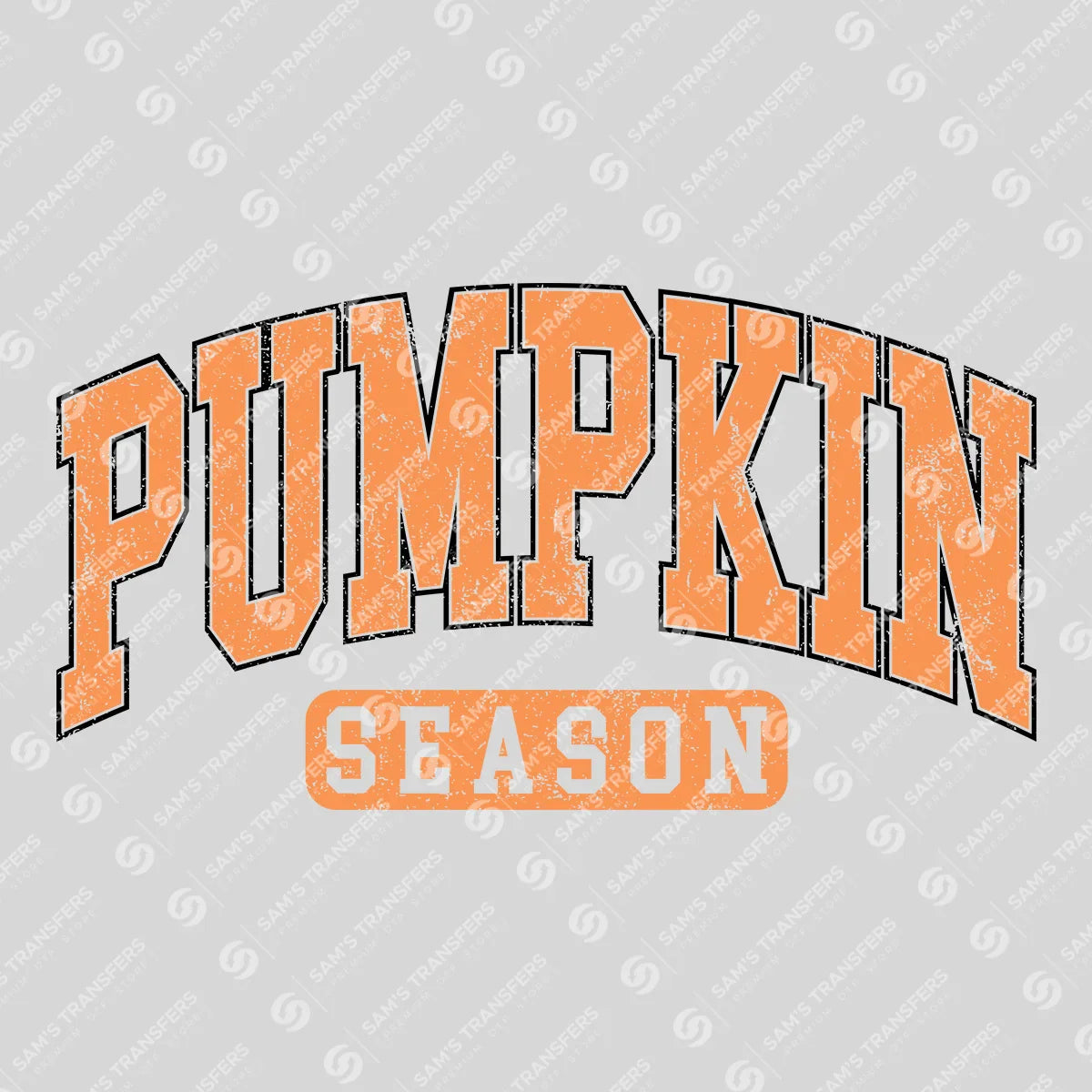 Pumpkin Season – Bold Fall Lettering DTF Transfer