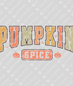 Pumpkin Spice – Fall Retro Lettering DTF Transfer