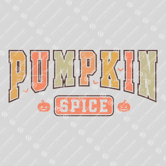 Pumpkin Spice – Fall Retro Lettering DTF Transfer