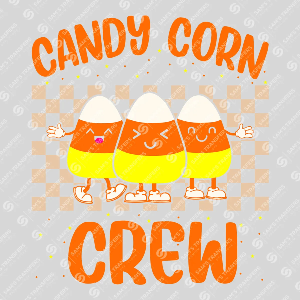 Candy Corn Crew – Kids Halloween DTF Transfer