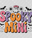 Spooky Mini – Retro Halloween Kids DTF Transfer