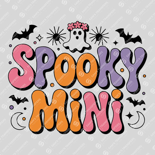 Spooky Mini – Retro Halloween Kids DTF Transfer