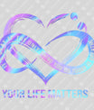 Your Life Matters – Breathe & Heart Awareness DTF Transfer