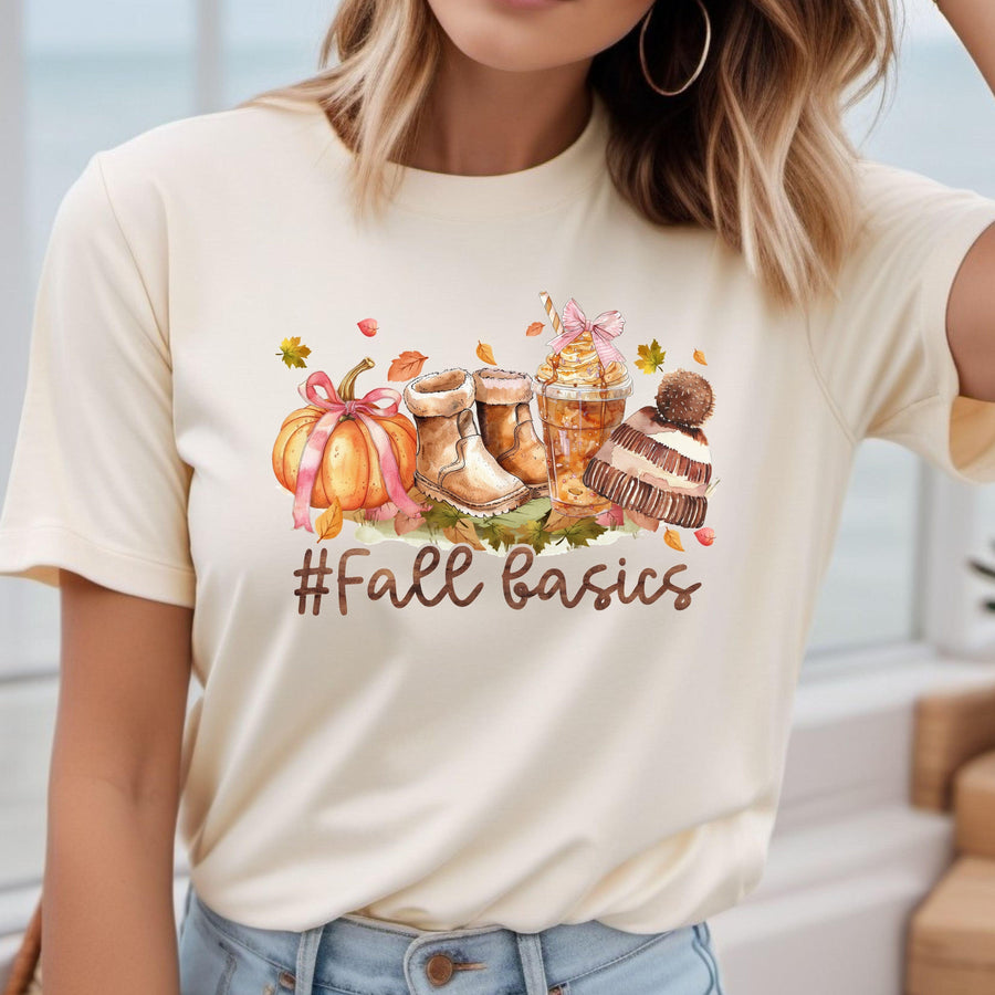 Fall Basics Cozy Essentials DTF Transfer