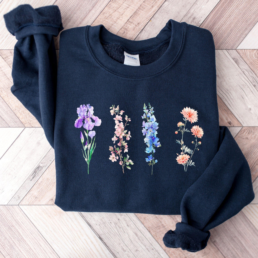 Elegant Floral Collection DTF Transfer