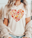 Autumn Heart Harvest DTF Transfer - Sam's DTF Transfers