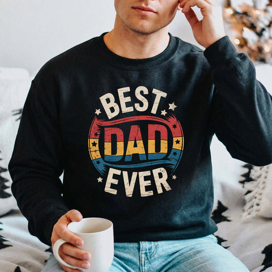 Father's Day Best Dad Text Ready DTF Transfer | FR1962