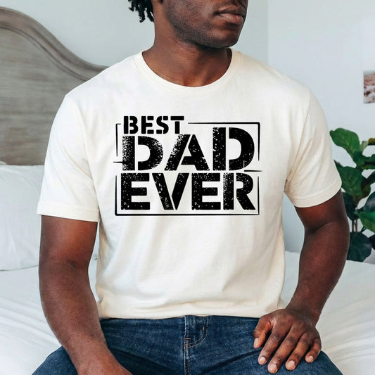 Father's Day Best Dad Text Ready DTF Transfer | FR1999