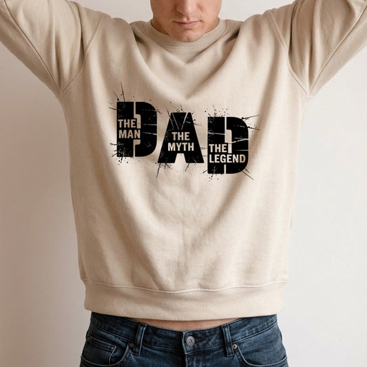 Father's Day Best Dad Text Ready DTF Transfer | FR2015
