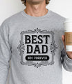 Father's Day Best Dad Text Ready DTF Transfer | FR2032