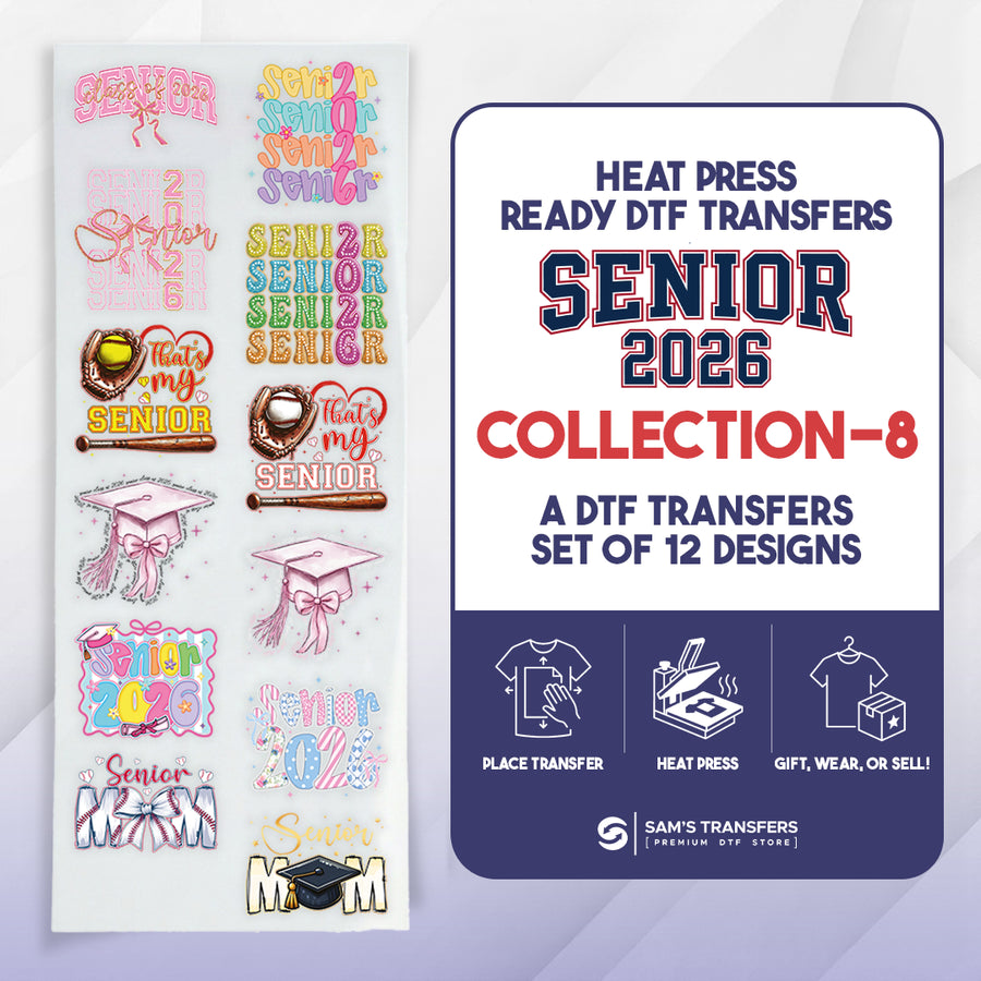 Graduation 2026 - Senior Class & Proud Family Bundle | 12 x Best Seller Adult-size Ready DTF | Bundle_Grad- (8)