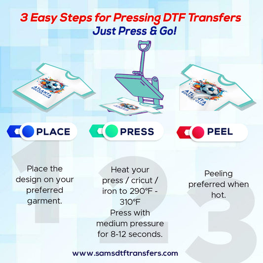 How to Heat Press Instruction 