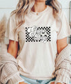 Game Day Checkered Soccer Ready-to-Press DTF Transfer - Sam's DTF Transfers