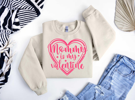 Mommy Is My Valentine Ready-to-Press DTF Transfer - Sam's DTF Transfers