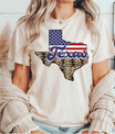 Texas Patriotic Leopard Print Ready-to-Press DTF Transfer - Sam's DTF Transfers